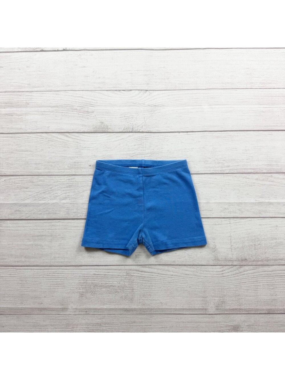 Tea Collection Girls Blue Cotton Bike Shorts Lightweight Everyday Wear 6